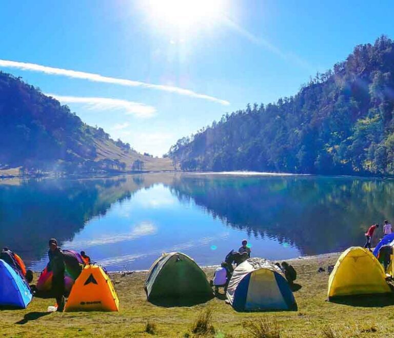 Camping at Ranu Kumbolo - Semeru