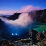 The amazing blue flame of Ijen