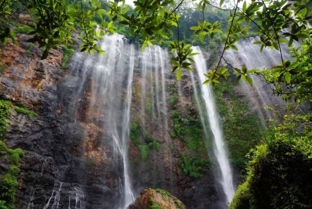 Tumpak Sewu waterfall close view
