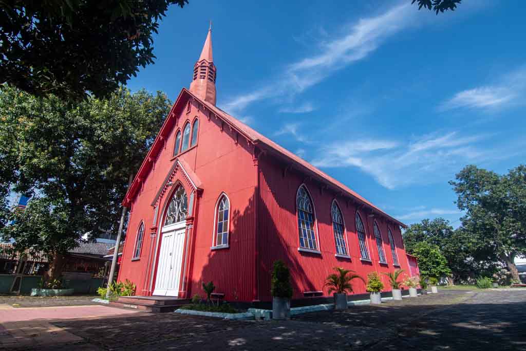 The Red Church in Probolinggo