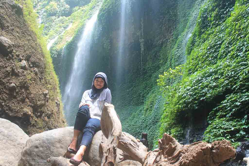 The beauty of Madakaripura waterfall