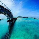 The view of Bridge of Love - Tidung island