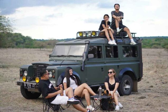 Jeep Trooper charter for Baluran national park day tour from Banyuwangi