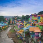 Colorful village in Malang