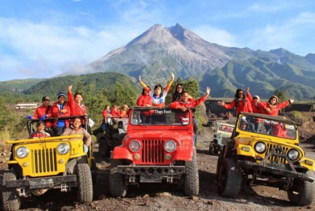 Explore Merapi volcano by Jeep