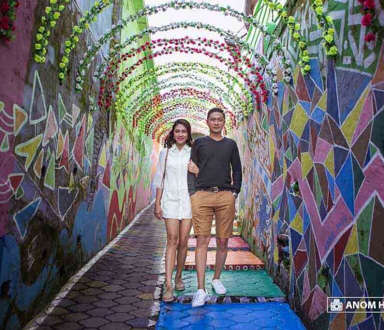 Jodipan village - the colorful village of Malang