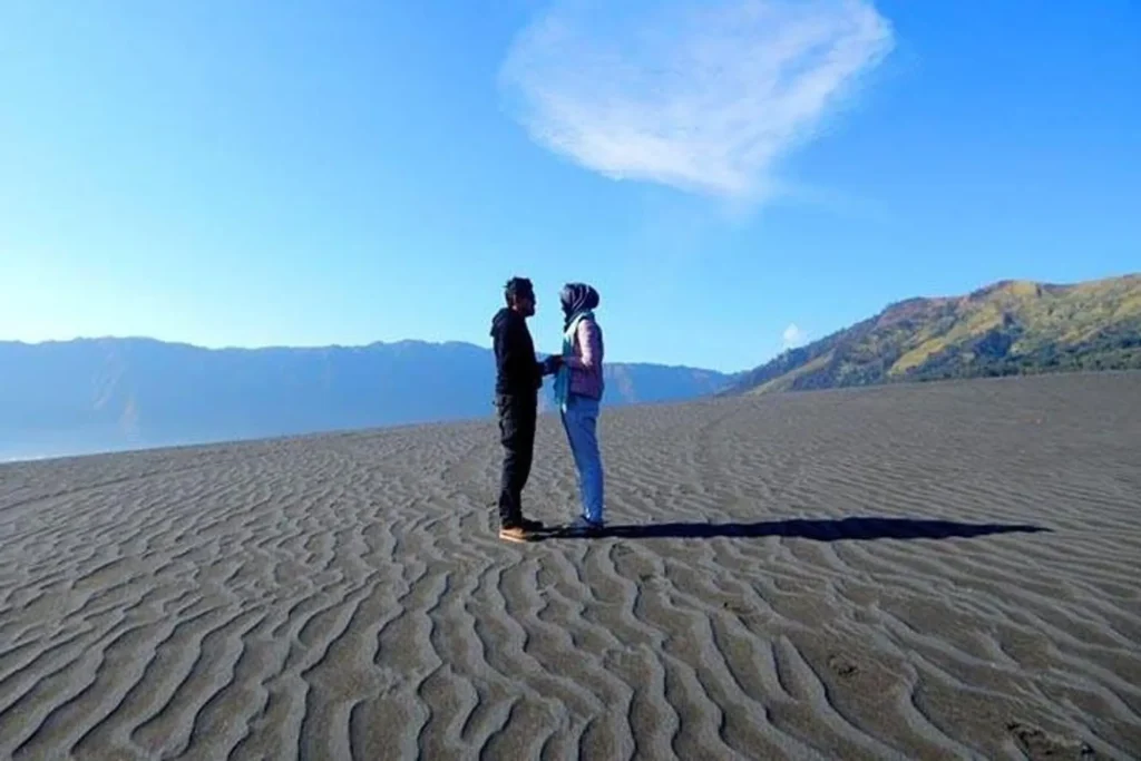 The beauty of The Whispering Sands of Bromo