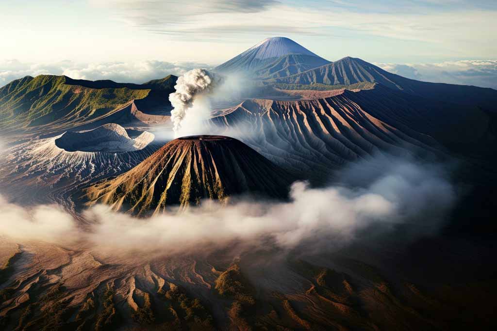 Stunning Bromo Panorama View