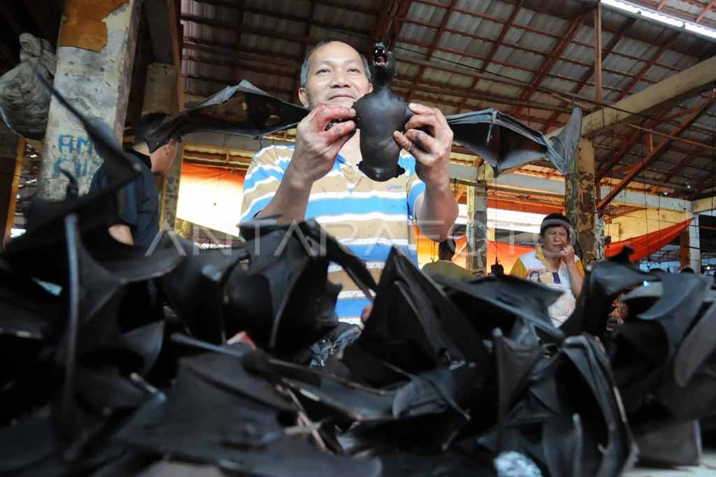 Bats for Sale in Tomohon Market - Manado Tour