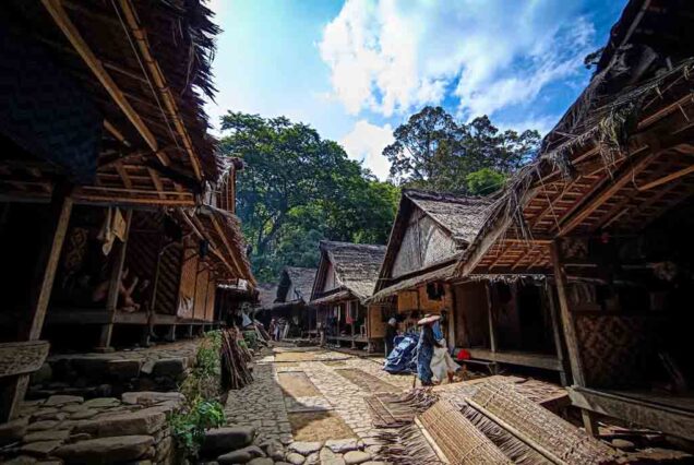 House and Nuance of Baduy village