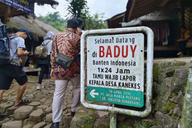 Welcome to Baduy village
