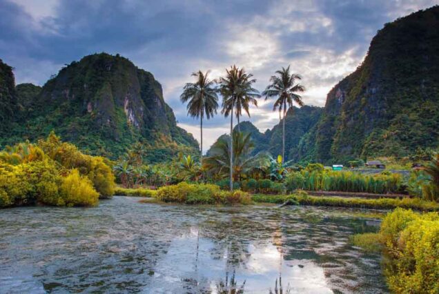 The Landscape of Rammang Rammang - Maros